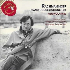 백건우 &amp; Vladimir Fedoseyev / Rachmaninov: Piano Concertos Nos.1 &amp; 2