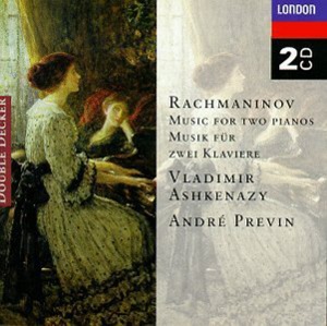 Vladimir Ashkenazy / Andre Previn / Rachmaninov : Music for 2 Pianos (2CD)