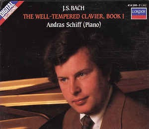 Andras Schiff / Bach : The Well-Tempered Clavier, Book I (2CD)