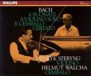 Henryk Szeryng / Helmut Walcha / Bach: Sonatas For Violin And Harpsichord (2CD)
