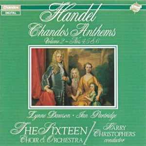 Lynne Dawson, Ian Partridge / Handel: Chandos Anthems Volume 2 - Nos. 4, 5 &amp; 6