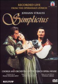 [DVD] Louise Martini/Michael Volle/Martin Zysset / J. Strauss II: Simplicius