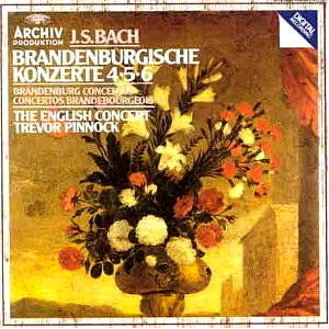 Trevor Pinnock / Bach: Brandenburgische Konzerte 4, 5, 6