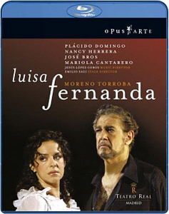 [Blu-Ray] Nancy Herrera / Placido Domingo / Jesus Lopez-Cobos / Federico Moreno: Torroba Luisa Fernanda (미개봉)