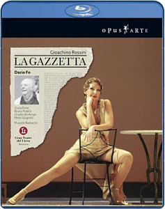 [Blu-ray] Maurizio Barbacini / Rossini: La gazzetta (미개봉)
