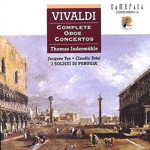 Thomas Indermuhle / Vivaldi: Complete Oboe Concertos (3CD)