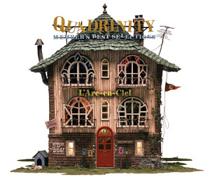 L&#039;Arc~En~Ciel (라르크 앙 시엘) / Quadrinity ~Member&#039;s Best Selections~ (4CD)