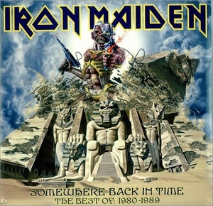 [LP] Iron Maiden / Somewhere Back In Time - Best Of: 1980-1989 (2LP, 180g, Limited Edition, Picture Disc, 미개봉) 