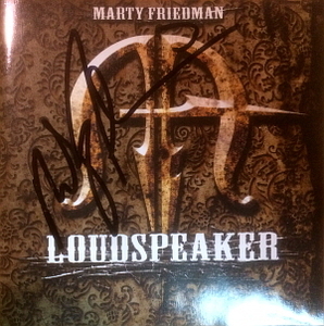 Marty Friedman / Loudspeaker (싸인시디)