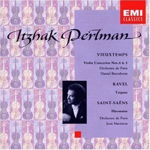 Itzhak Perlman / Daniel Barenboim / Jean Martinon / Vieuxtemps : Violin Concerto No.4 Op.31, No.5 Op.37