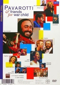 [DVD] Luciano Pavarotti &amp; Friends / Together for the Children of Bosnia + For War Child