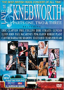 [DVD] V.A. / Live At Knebworth Parts One, Two &amp; Three (Pop Music DVD Sampler 증정)