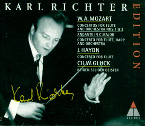 Aurele Nicolet, Karl Richter / Hayden, Gluck: Flute Concertos (2CD, 미개봉)