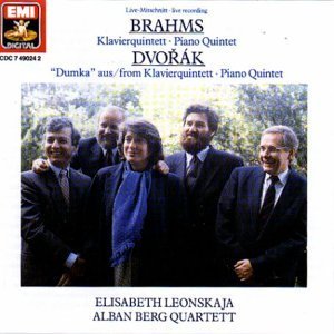Elisabeth Leonskaja &amp; Alban Berg Quartett / Brahms : Piano Quntet Op.34, Dvorak: Piano Quintet Op.81 &#039;Dumka&#039; - 2nd Movement