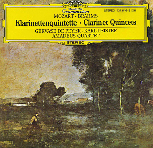 Gervase De Peyer, Karl Leister, Amadeus Quartet / Mozart, Brahms: Klarinettenquintette