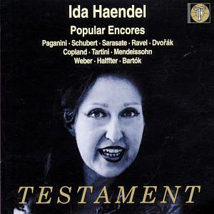 Ida Haendel / Popular Encores
