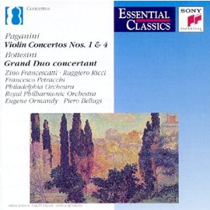 Zino Francescatti, Ruggiero Ricci, Francesco Petracchi / Paganini: Violin Concertos Nos.1, 4