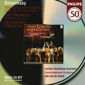 Colin Davis / Stravinsky: Ballets - Le Sacre Du Printemps, Petrushka, L&#039;Oiseau De Feu, Orpheus (2CD)