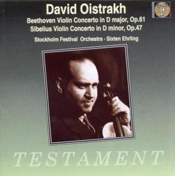 David Oistrakh &amp; Sixten Ehrling / Beethovven: Violin Concerto Op.61, Sibelius: Violin Concerto Op.47