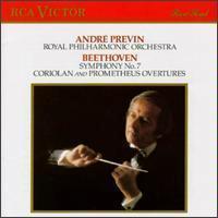 Andre Previn / Beethoven: Symphony No. 7; Coriolan &amp; Prometheus Overtures
