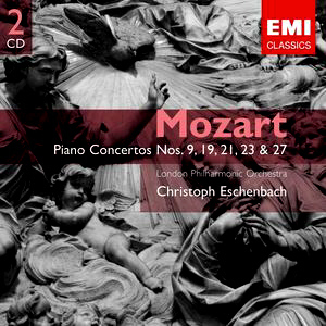 Christoph Eschenbach / Mozart: Piano Concertos Nos.9, 19, 21, 23, 27 (2CD)