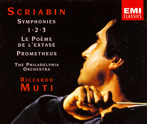 Riccardo Muti / Scriabin: Symphonies Nos.1-3 etc (3CD)