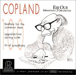 Eiji Oue / Copland: Fanfare For The Common Man, Appalachian Spring Suite, Third Symphony (HDCD)