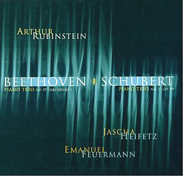 Arthur Rubinstein / Beethoven: Piano Trio Op.97 &#039;Archduke&#039; &amp; Schubert: Piano Trop No.1 Op.99 [Rubinstein Collection, Vol.12]