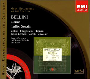 Maria Callas &amp; Tullio Serafin / Bellini: Norma (3CD, 미개봉)
