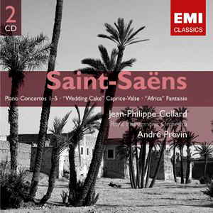 Andre Previn / Saint-Saens: Piano Concertos Nos.1-5 (2CD)
