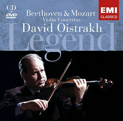 David Oistrakh &amp; Andre Cluytens / Beethoven: Violin Concerto Op.61, Mozart: Violin Concerto No.3 K.216 (CD+DVD)
