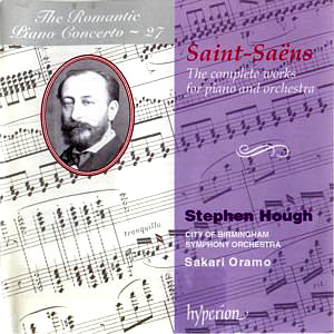 Stephen Hough, Sakari Oramo / Saint-Saens: 5 Piano Concerto - Romantic Piano Concerto Vol. 27 (2CD, 미개봉)