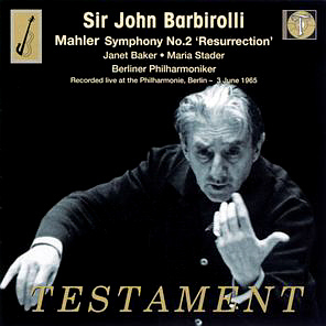 John Barbirolli, Maria Stader, Janet Baker / Mahler: Symphony No.2 &#039;Resurrection&#039; (2CD)