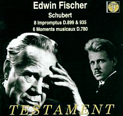 Edwin Fischer / Schubert: Impromptus D899 Op90, Moments musicaux D780 Op94