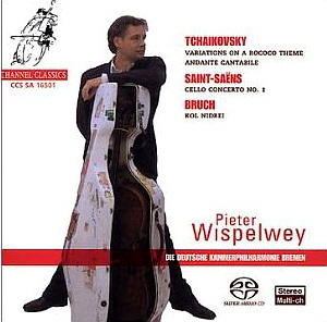 Pieter Wispelwey / Saint-Saens: Cello Concerto No.1 Op.33, Tchaikovsky : Variations On A Rococo Theme Op.33, Bruch: Kol Nidrei Op.47 (SACD Hybrid)