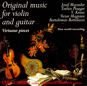 Gilles Colliard, Agustin Maruri / Original Music for Violin and Guitar: Virtuoso Pieces