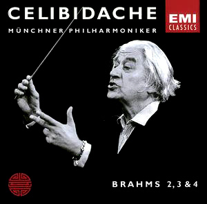 Sergiu Celibidache / Brahms: Symphony No.2 Op.73, No.3 Op.90, No.4 Op.98 (2CD, 미개봉)