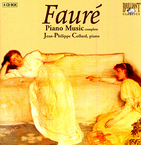 Jean-Philippe Collard / Faure: Complete Piano Music (4CD, 미개봉)