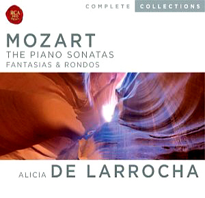 Alicia De Larrocha / Mozart: The Complete Piano Sonatas, Fantasias, Rondos (5CD BOX SET)