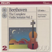Henryk Szeryng &amp; Ingrid Haebler / Beethoven: The Complete Violin Sonatas Vol.2 (2CD)