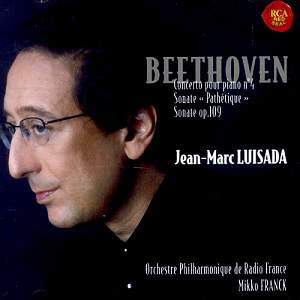 Jean Marc Luisada, Mikko Franck / Beethoven: Piano Concerto No.4, Piano Sonatas No.8, No.30 &#039;Pathetique&#039;