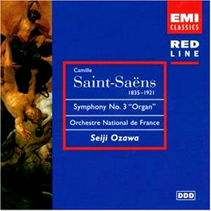 Seiji Ozawa / Saint-Saens: Symphony No.3 Op.78 &#039;Organ&#039; (미개봉)