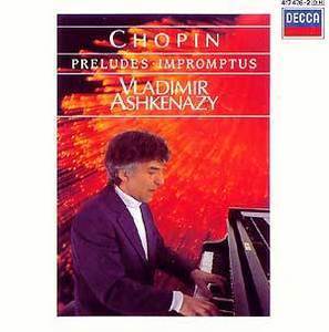 Vladimir Ashkenazy / Chopin: Preludes and Impromptus (미개봉)