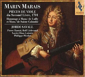 Jordi Savall / Marin Marais: Pieces De Viole Du Second Livre 1701 (DIGI-PAK)