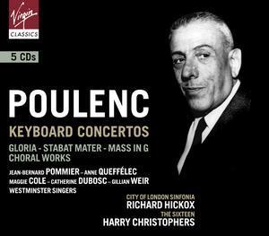 Harry Christophers / Richard Hickox / Poulenc: Keyboard Concertos (5CD, 미개봉)