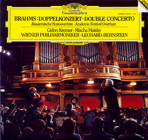 Gidon Kremer, Mischa Maisky, Leonard Bernstein / Brahms: Concerto For Violin, Violoncello And Orchestra In A Minor Op.102, Academic Festival Overture, Op.80 (미개봉)