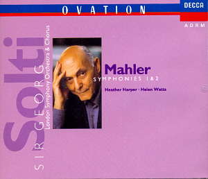 Georg Solti / Mahler: Symphonies 1 &amp; 2 (2CD)