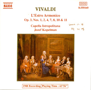 Jozef Kopelman / Vivaldi : L&#039;Estro Armonico