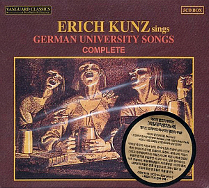 Erich Kunz / Erich Kunz Sings German University Songs Complete (5CD)