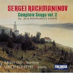 Kalevi Olli, Ulrich Koneffke / Rachmaninov: Complete Songs Vol. 2 (미개봉)